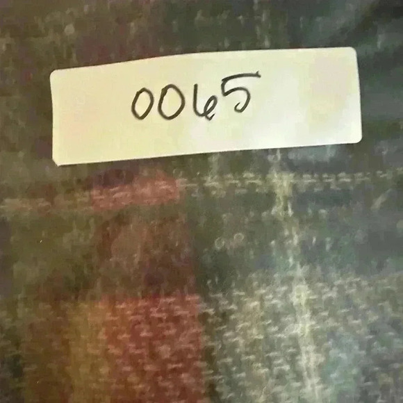 Plaid‎ Women’s Shawl One Size Tartan Plaid Poncho Open Front Winter Blanket Boho - Picture 9 of 9